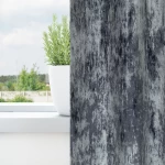 vidaXL Βελούδινες Κουρτίνες 2 τεμ με οπές ασημί γκρι 260x140 εκ