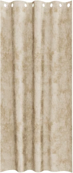 vidaXL κουρτίνες Velvet 2 τμχ με τσιμπίδες Κρεμ 260x140 εκ.