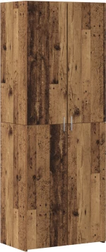vidaXL Μπουφές Παλιό Ξύλο 70x42.5x185 εκ. Μηχανικό Ξύλο