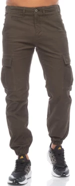BE:NATION CARGO PANTS ELASTIC HEM 02302308-13B BENATION ΠΡΑΣΙΝΟ