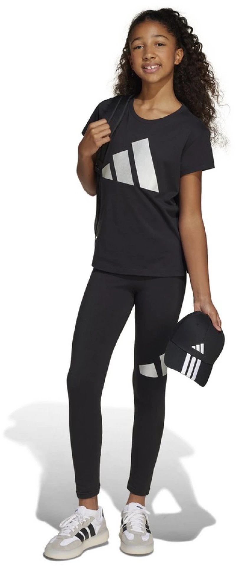 adidas JG GLAM T JD1832 ADIDAS Μαύρο