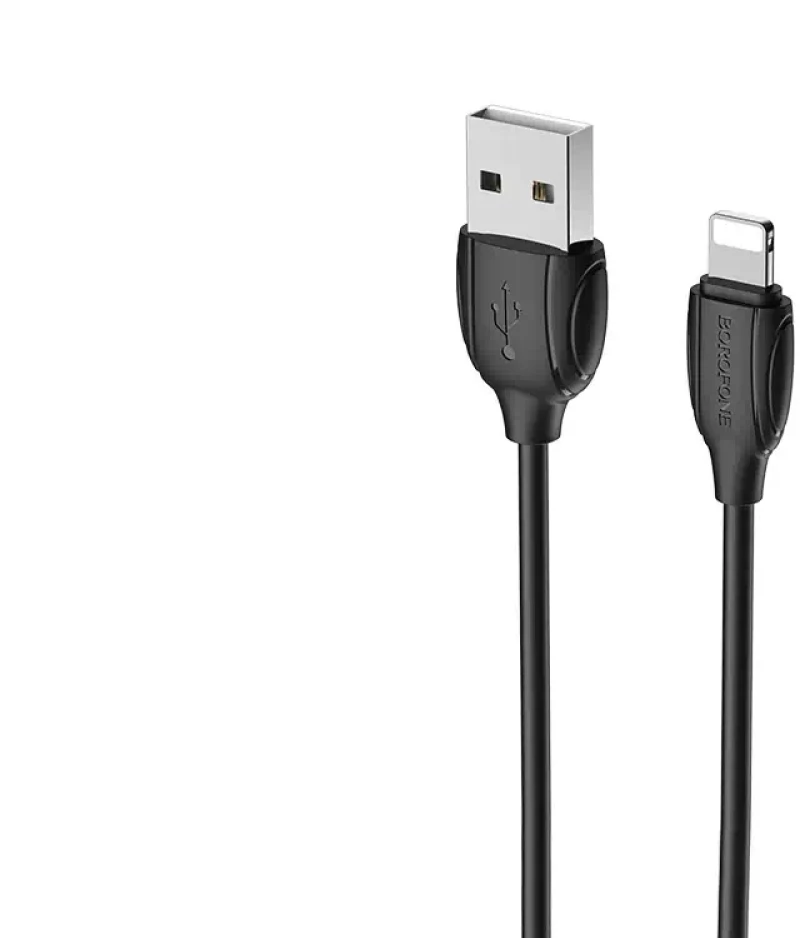Cable Borofone BX19 USB to Lightning 1m Black
