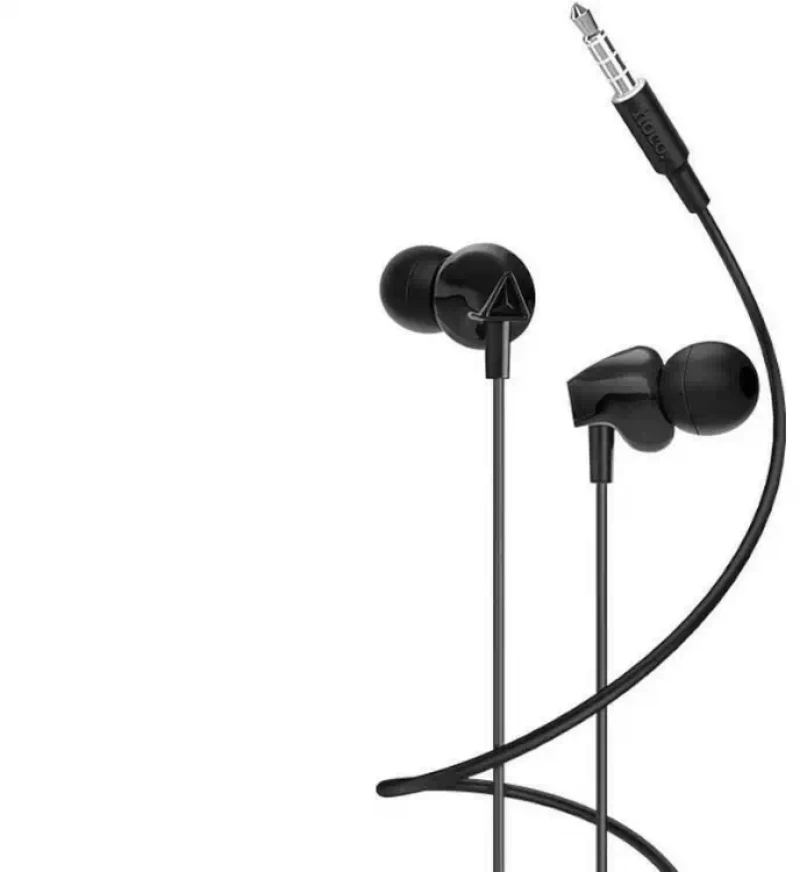 Ακουστικά Handsfree Hoco M60 In-ear Βύσμα 3.5mm Μαύρα