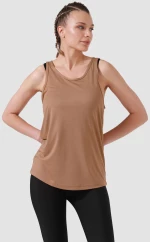 Αθλητικό Γυναικείο T-shirt Μπεζ