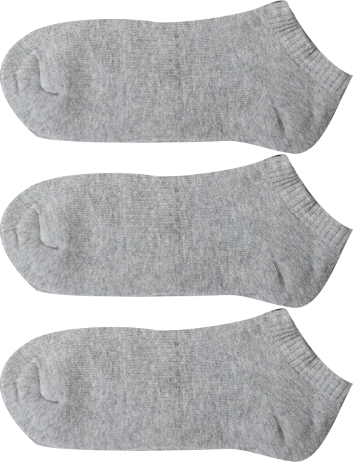 Σετ Κάλτσες Σοσόνι Πετσετέ Γκρι 3-6 Ζεύγη