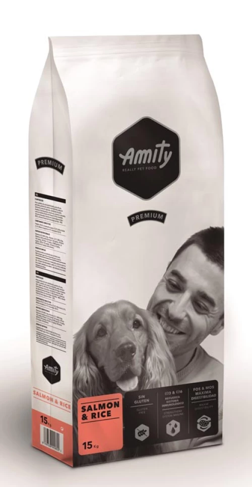 AMITY SALMON & RICE - 15KG