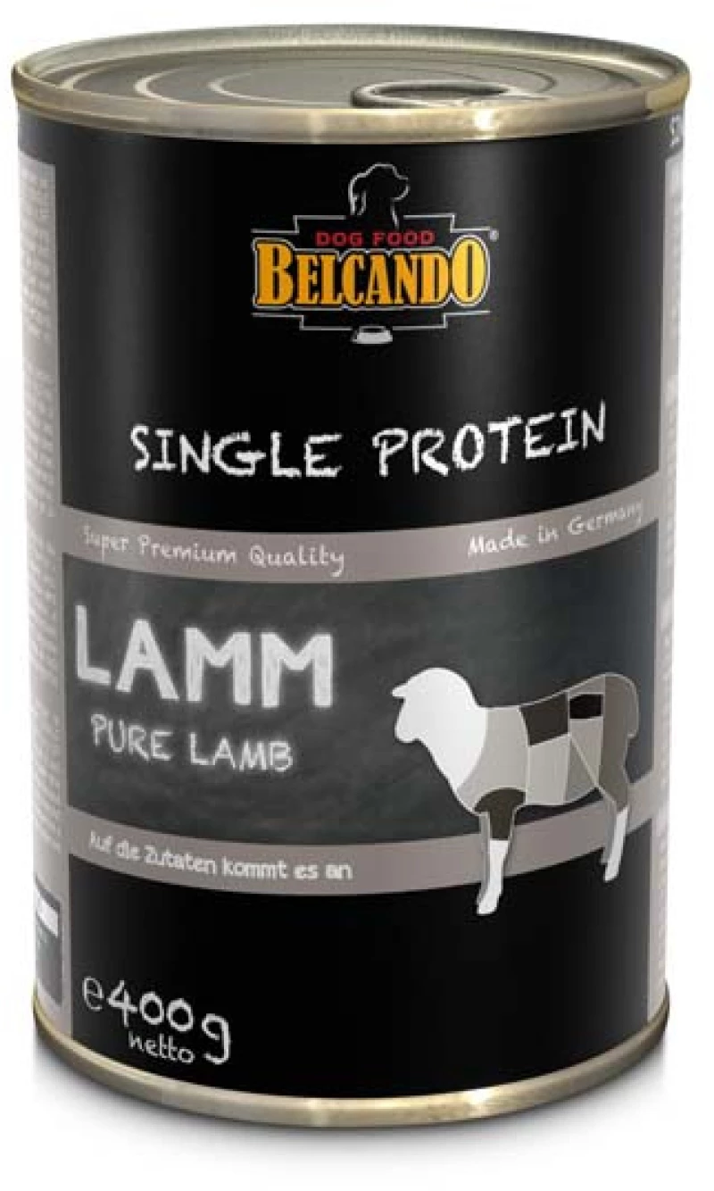 BELCANDO SINGLE PROTEIN ΑΡΝΙ - 200gr X 6TMX