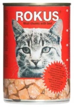 ROKUS κονσέρβα γάτας μοσχάρι - 400gr