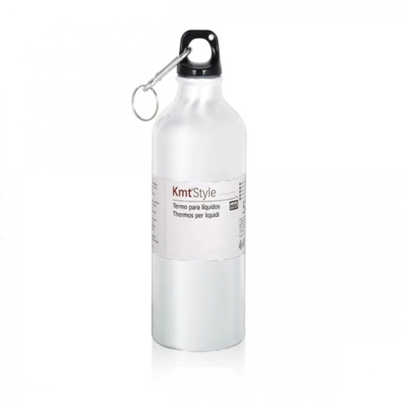 400ml  Ανοξείδωτο Αθλητικό Μπουκάλι Θερμός 17x6.5cm - Λευκό
