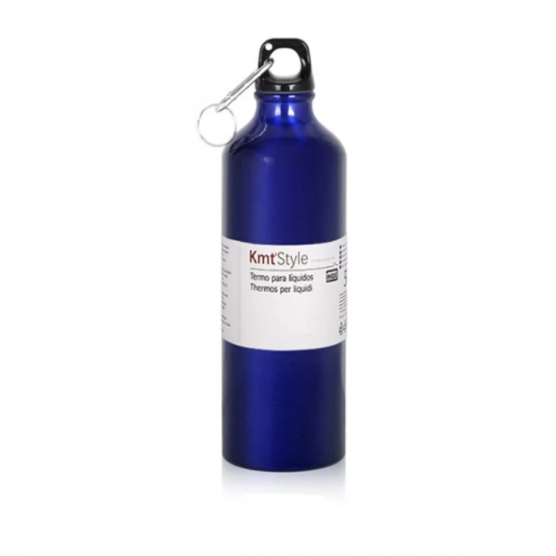 500ml Ανοξείδωτο Αθλητικό Μπουκάλι Θερμός 21x6.5cm - Μπλέ