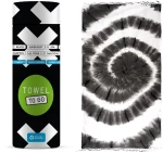 Tie Dye Πετσέτες Θαλάσσης - Black
