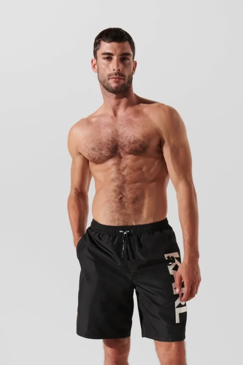 ΑΝΔΡΙΚΟ ΜΑΓΙΟ ΜΑΚΡΙΑ ΒΕΡΜΟΥΔΑ KARL LAGERFELD LOGO A1M46009 999