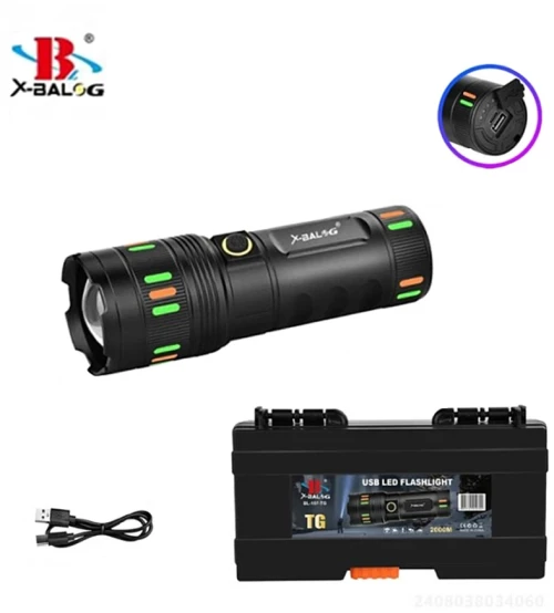 Επαναφορτιζόμενος Φακός LED Super Bright X-Balog BL-107 TG OEM