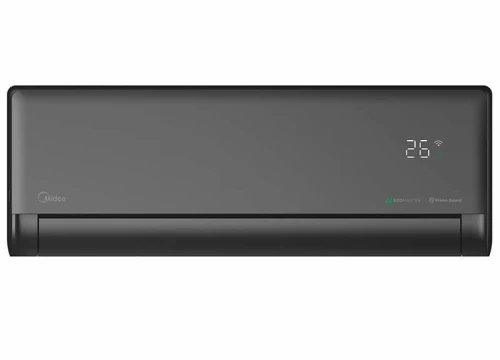 Midea Solstice EZB-09RD6-I/EZ-09RD6-O Black Κλιματιστικό Inverter 9000Btu AI EcoMaster