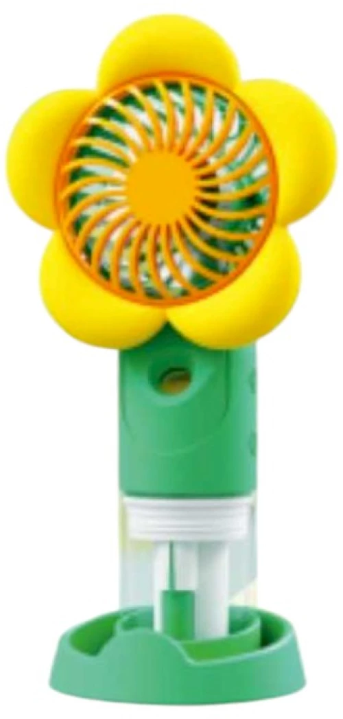 Επαναφορτιζόμενος ανεμιστήρας & υγραντήρας mini - SD-23A - 503100 - Yellow