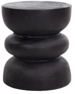 Σκαμπό Najib Black (40x40x45) Soulworks 0900007