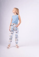 Εβίτα Fashion Σετ Φόρμας Κάπρι Με Τοπ, Σιέλ