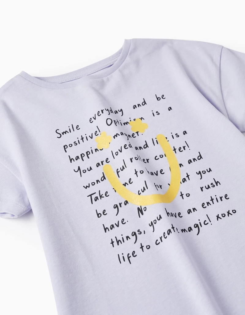 Zippy Μπλούζα Smile, Λιλά