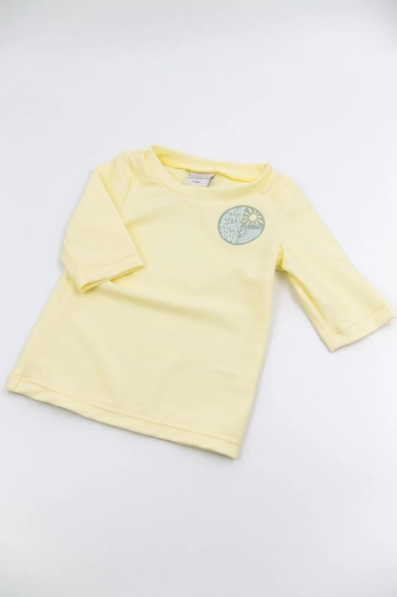 Bamboom Αντιηλιακό 3/4 Μπλουζάκι UPF50+ Logo Little Surfers