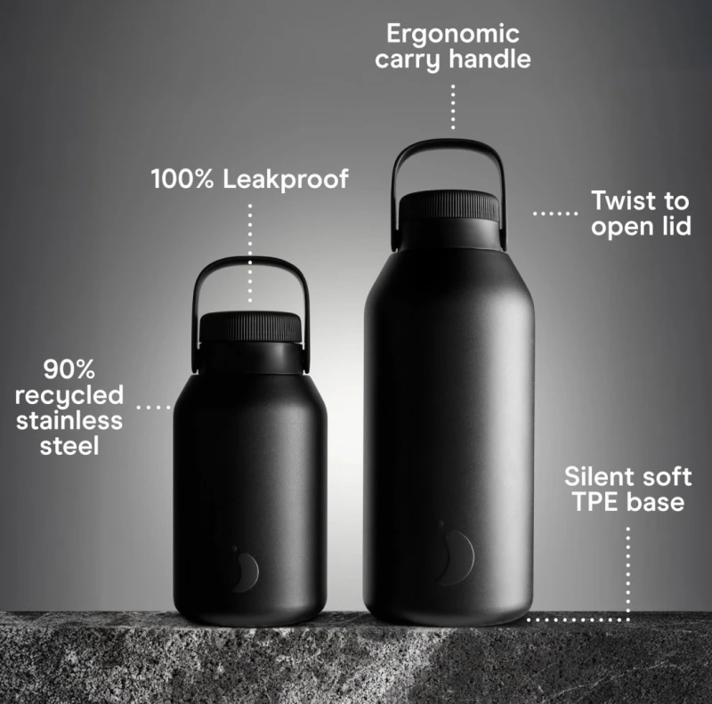 Chillys Θερμός Για Υγρά Big Mouth Abyss Black 4L.