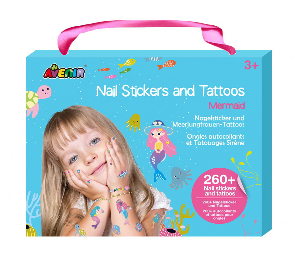 Avenir - Nail Stickers & Tattoos Mermaid