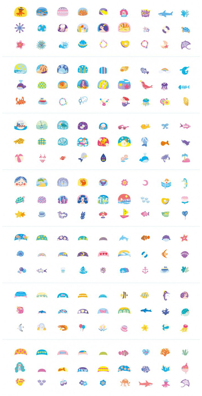 Avenir - Nail Stickers & Tattoos Mermaid