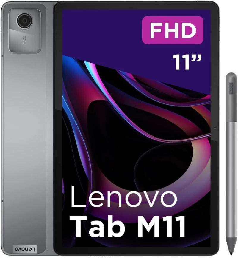 Lenovo Tab M11 11" 128GB/4GB WiFi Luna Grey (with Lenovo Tab Pen)