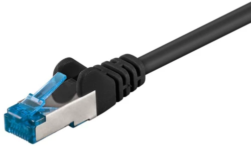 GOOBAY καλώδιο δικτύου 93664, CAT 6A S/FTP, 500MHz, Copper, 0.5m, μαύρο