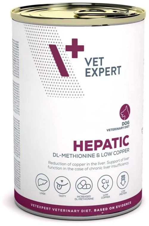 Υγρό φαγητό VETEXPERT Hepatic Dog Κρέας 400 g