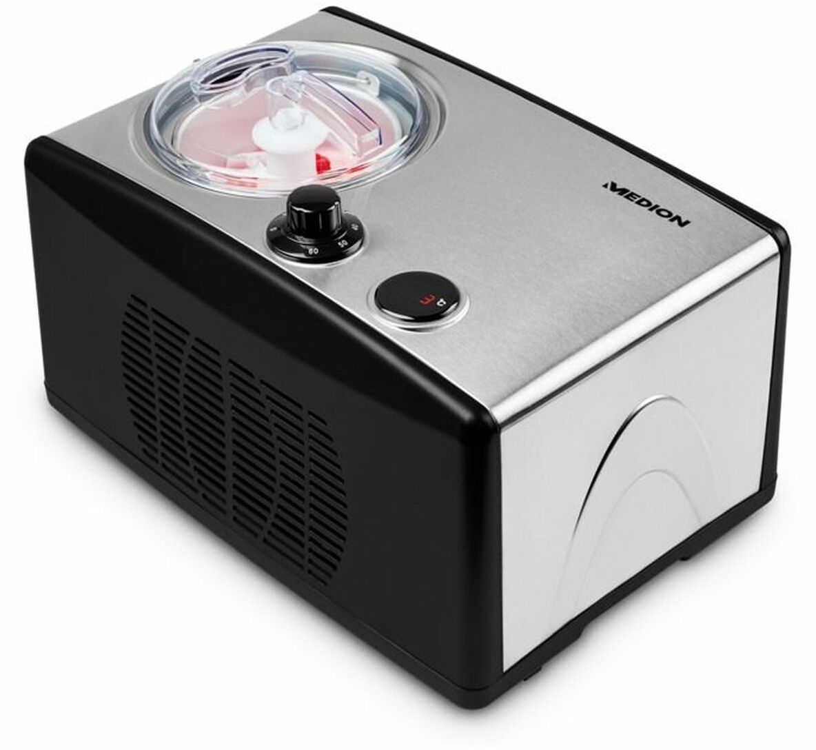 Παγωτιέρα Medion Ανοξείδωτο ατσάλι 150 W 1,5 L