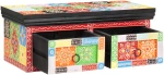 vidaXL Κάστρο τηλεόρασης τοίχου 60x30x24 εκ. από συμπαγές ξύλο Rough Mango