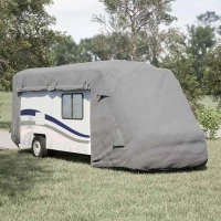 vidaXL Καλύμματα αυτοκινούμενων γκρι 730x235x275 cm μη υφασμένο ύφασμα