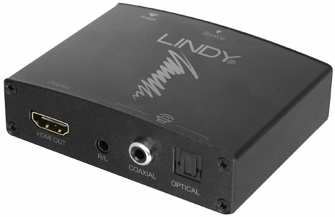 Μετατροπέας Ήχου LINDY 38167 Μαύρο