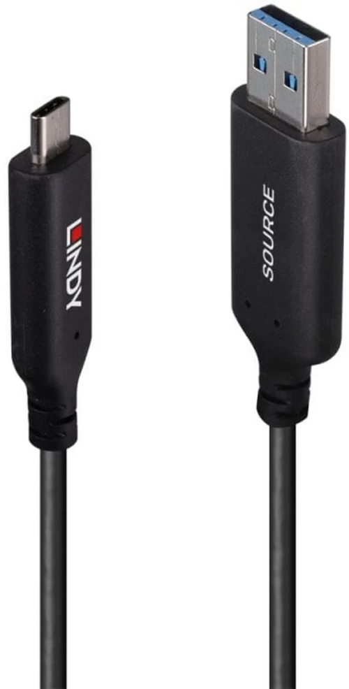 Καλώδιο USB LINDY 43395 Μαύρο