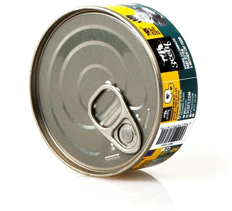 Γατοτροφή 3COTY Κοτόπουλο 80 g