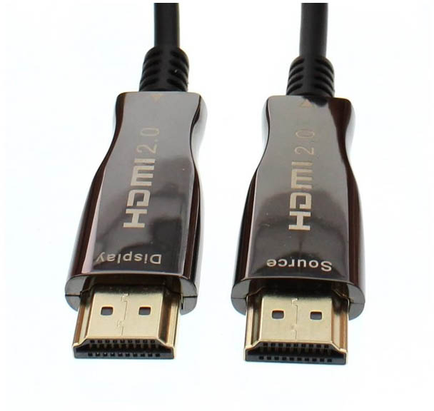 Καλώδιο Hdmi Μ/Μ 20M 2.0v με οπτική ίνα AOC HDMI επιχρυσωμένο Well  CABLE-HDMI/HDMI/AOC/S-20-WL