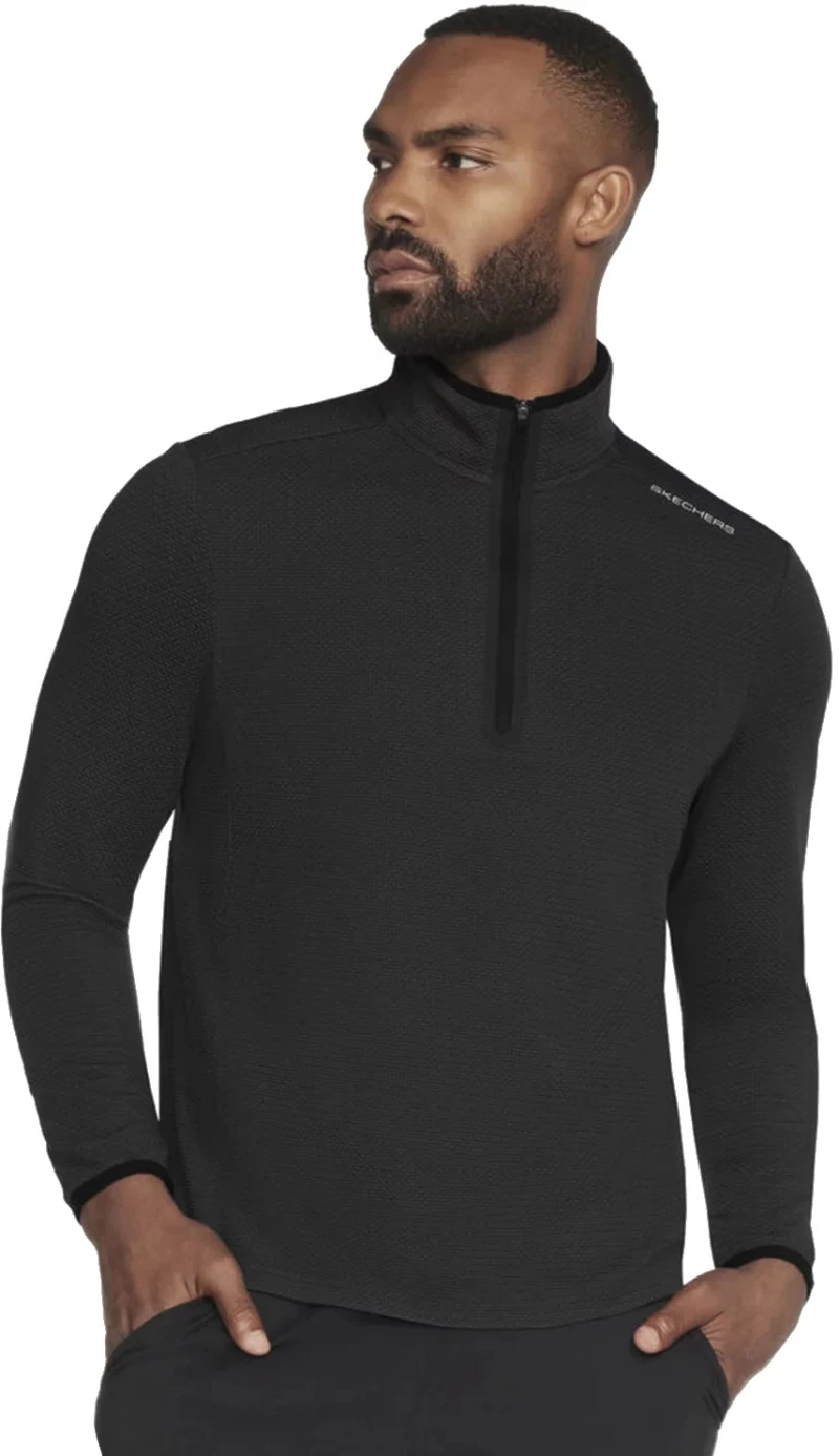 Skechers Skech-Knits Burst 1/4 Zip LT130-BLK