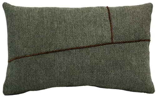 Μαξιλάρι Διακοσμητικό (Με Γέμιση) Linear 374-225-502 Green 30X50 Ύφασμα