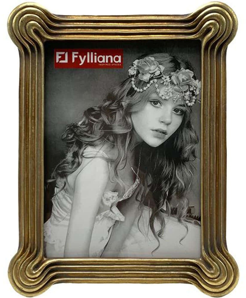 Κορνίζα 279-225-292 10x15cm Gold Πολυρεσίνη