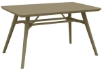Τραπέζι Κήπου 393-125-011 135x79x75cm Cappuccino