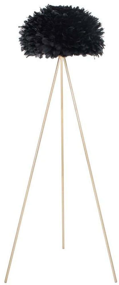 Φωτιστικό Δαπέδου Με Φτερά 374-225-673 50x150cm Ε27 60W Black-Gold