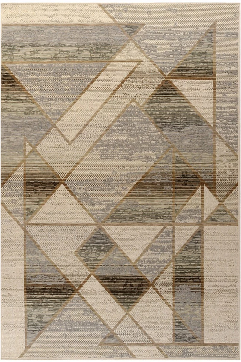 Χαλί Kemet 55004-106 Beige-Grey Merinos 133X190cm