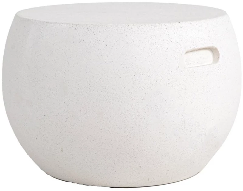 Τραπέζι Καθιστικού Rieti 0800047 44x44x34cm White