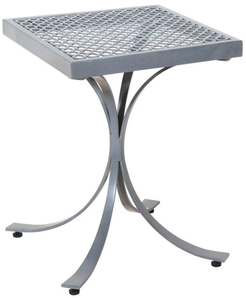 Τραπέζι Τετράγωνο Μεταλλικό 191519 45x45x57cm Grey