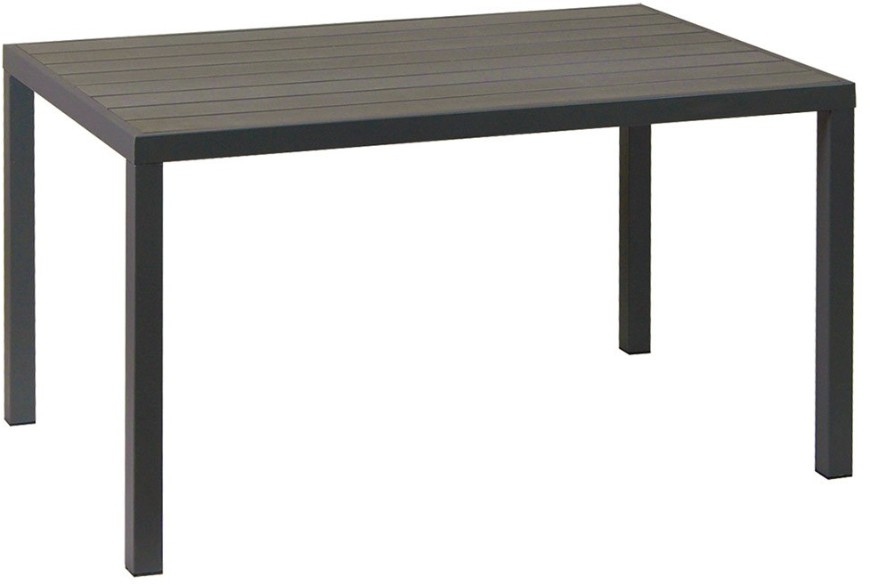 Τραπέζι Παραλ/μο Mε Polywood 223929 154x84x72cm Grey