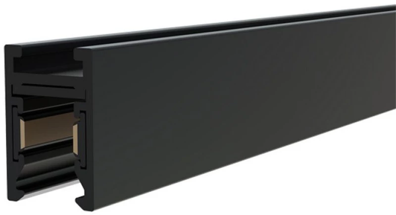 Μαγνητική Ράγα Mini Οροφής / Κρεμαστή TMS3MB 24V DC 3Μ Black Aca