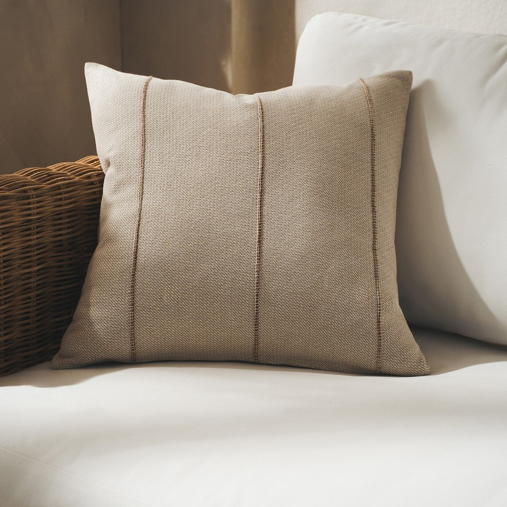 Μαξιλαροθήκη Διακοσμητική Rabia 321/02 Beige-Clay Gofis Home 43X43 100% Βαμβάκι