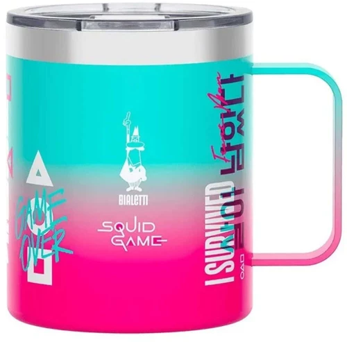 Κούπα - Θερμός Squid Game 209.SQUID003 420ml Multi Bialetti Ανοξείδωτο Ατσάλι