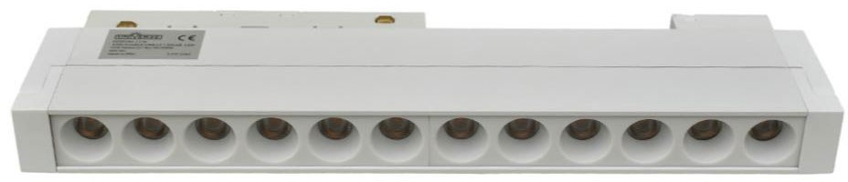Γραμμικό Φωτιστικό Μαγνητικό 2-U014571 23,5x4,31x2,2cm 12W 960lm 3000K White Universe