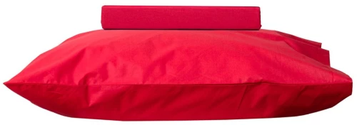 Παπλωματοθήκη 950 (Σετ 2τμχ) Red Viopros Single 160x240cm 100% Βαμβάκι